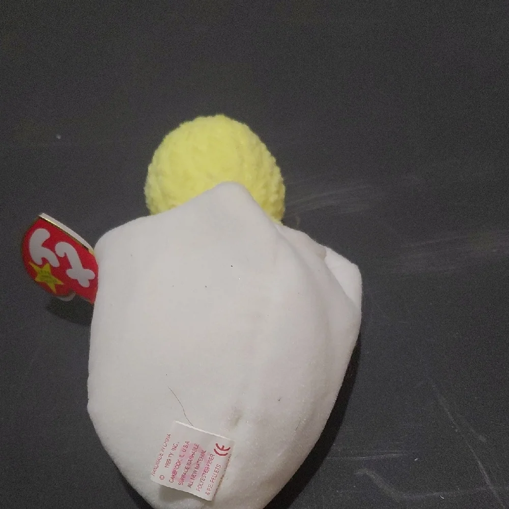 Ty Yellow Chick Plush with White Wrap
